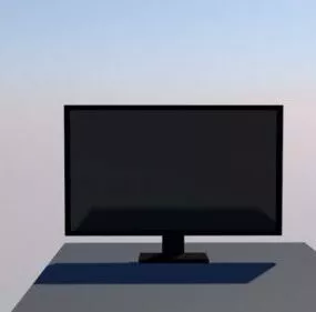 Pc Monitor Wide Stylle 3d model