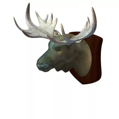 Moose Decoration 3d model Moose Decoration 3d model