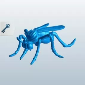 Mosquito Lowpoly 3d model