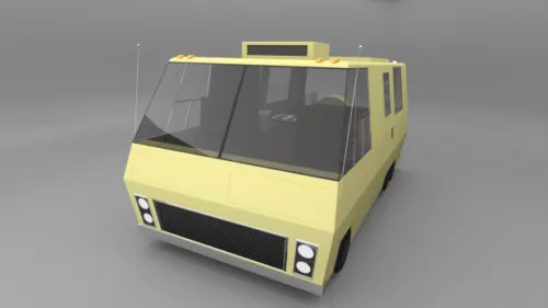 Motorhome 3d model Motorhome 3d model