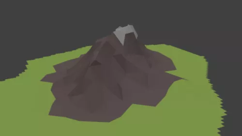 Terrain Landscape Hill 3d model