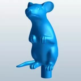 Mouse Lowpoly Animal 3d model