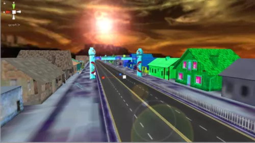 Endless Environment Scene 3d model Endless Environment Scene 3d model
