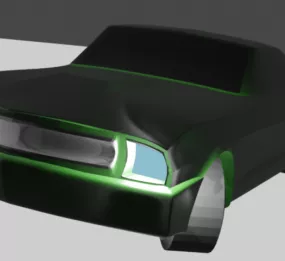 Mustang 69 Car 3d model