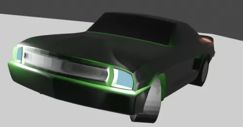Mustang 69 Car 3d model Mustang 69 Car 3d model