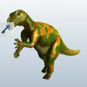 Muttaburrasaurus Dinosaur 3d model