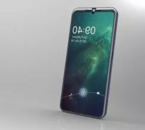Nokia 7.2 Phone 3d model