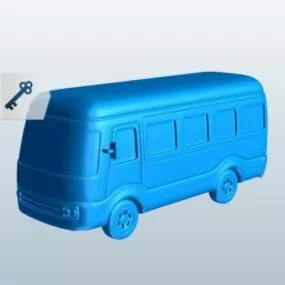 Nanny Van Vehicle 3d model
