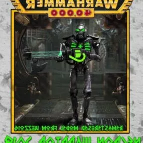 Warrior Warhammer Character 3d model