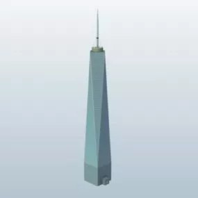 New York City Freedom Tower 3d model