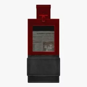 Newspaper Stand 3d model