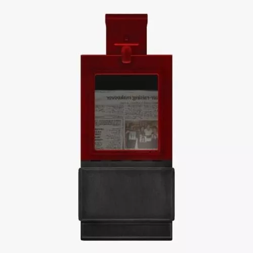 Newspaper Stack 3d model