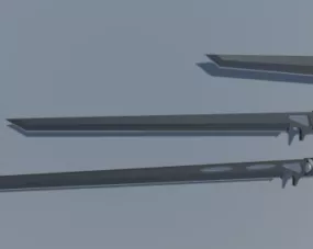 Ninja Sword Pack 3d model
