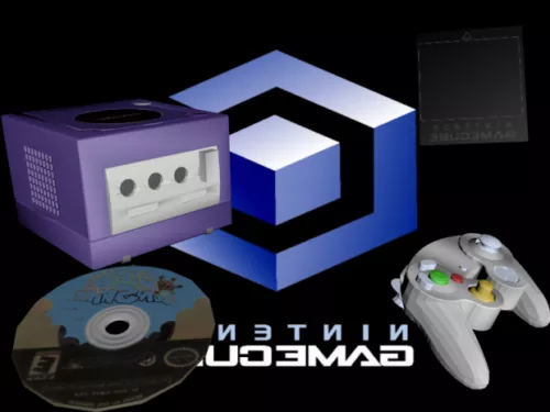 Nintendo Game Cube 3d model Nintendo Game Cube 3d model