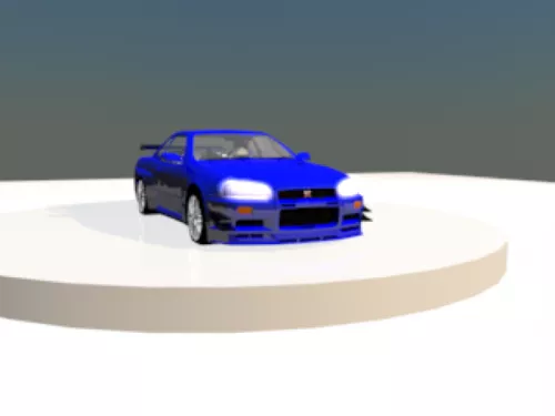 Nissan Gtr R34 Car 3d model Nissan Gtr R34 Car 3d model