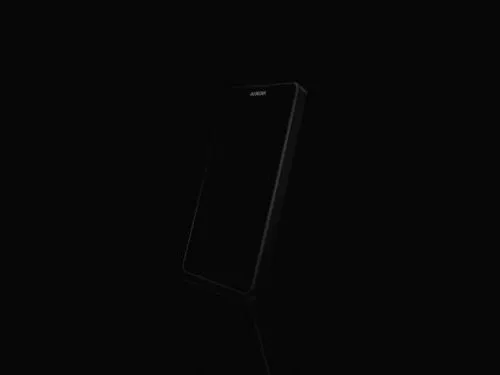 Black Rotary Phone Old Style 3d model