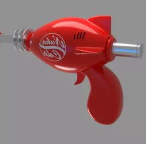 Nuka Cola Gun 3d model