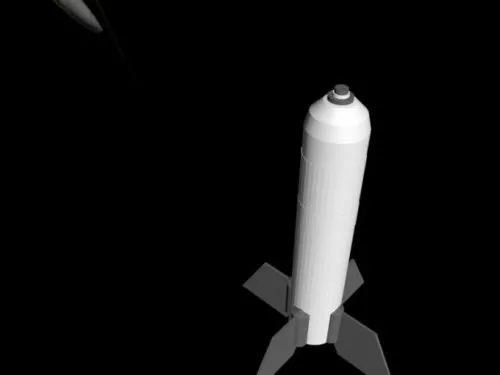 Nuke Missile Weapon 3d model Nuke Missile Weapon 3d model