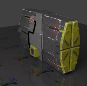Weapon Storage Box 3d model
