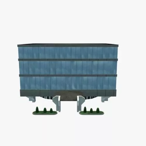 City Exhibition Stand Interior Scene 3d model