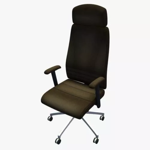 Office Manager Chair 3d model Office Manager Chair 3d model