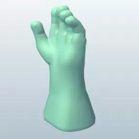 Ogre Hand Glove Printable 3d model