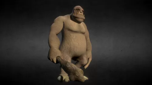 Ogro Character 3d model Ogro Character 3d model