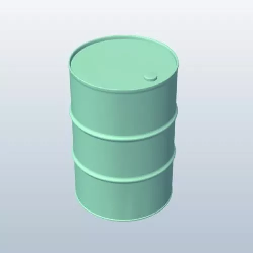 Small Drums Set 3d model