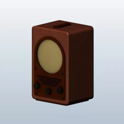 Panel Screen Carved Cicles 3d model