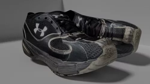 Court Shoes 3d model