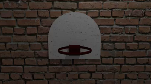 Old Basketball 3d model Old Basketball 3d model