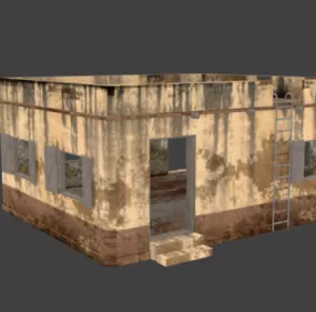 Old House Abandoned 3d model