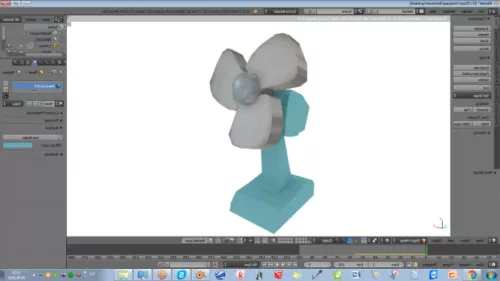 Lowpoly Ventilator 3d model Lowpoly Ventilator 3d model