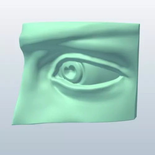 Open Eye Statue 3d model Open Eye Statue 3d model