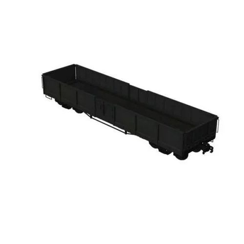 Open Car Black 3d model Open Car Black 3d model
