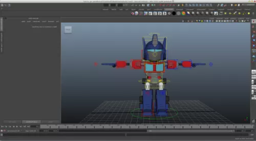 Optimus Prime Transformer Robot 3d model