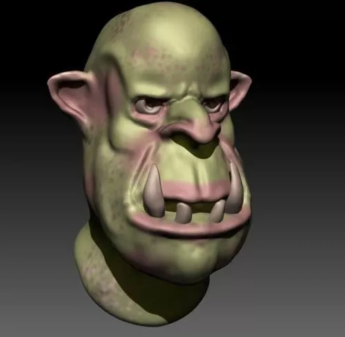 Orc Mauler Character 3d model