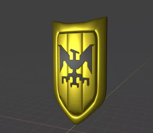 Dragon Shield 3d model
