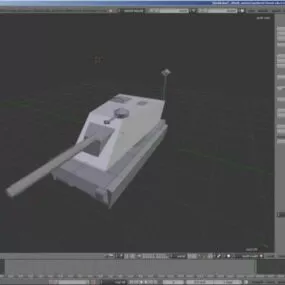 Osir Battle Tank 3d model