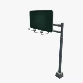 Freeway Signage 3d model