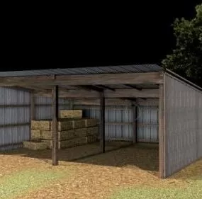 Ozzy Farm House 3d model