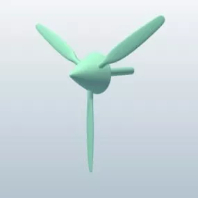 Lightning Propeller 3d model