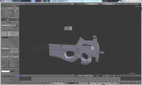 Beretta Type92 3d model