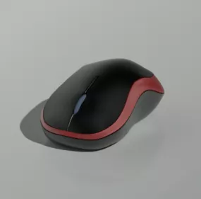 Wireless Pc Mouse 3d model