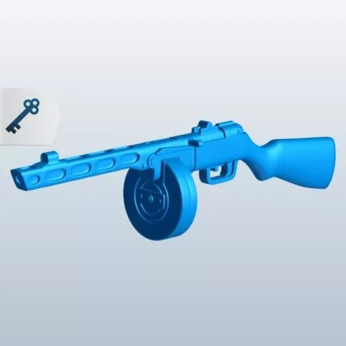 Machine Gun Toy 3d model