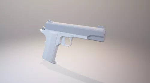 Soviet Ak47 Type 2 3d model