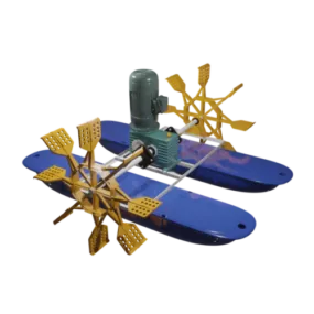 Water Paddle Wheel 3d model