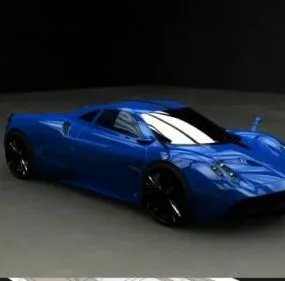 Pagani Hyuara Super Car 3d model