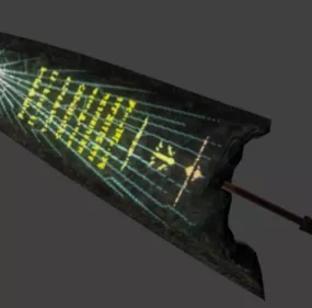 Pain Of Godness Sword 3d model