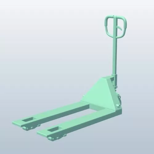Wooden Pallet Stack 3d model